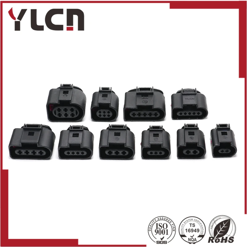 Бесплатная доставка VW AUDI Женский Разъем 2/3/4/5/6 pin 1 5 мм и 3 сенсор разъем|connector