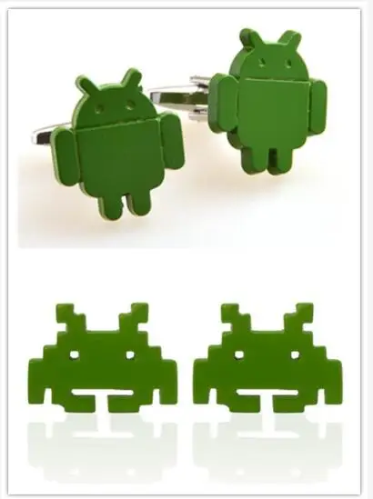 20 пар/лот с героями мультфильмов одежда для сна рисунком Халк запонки Медь