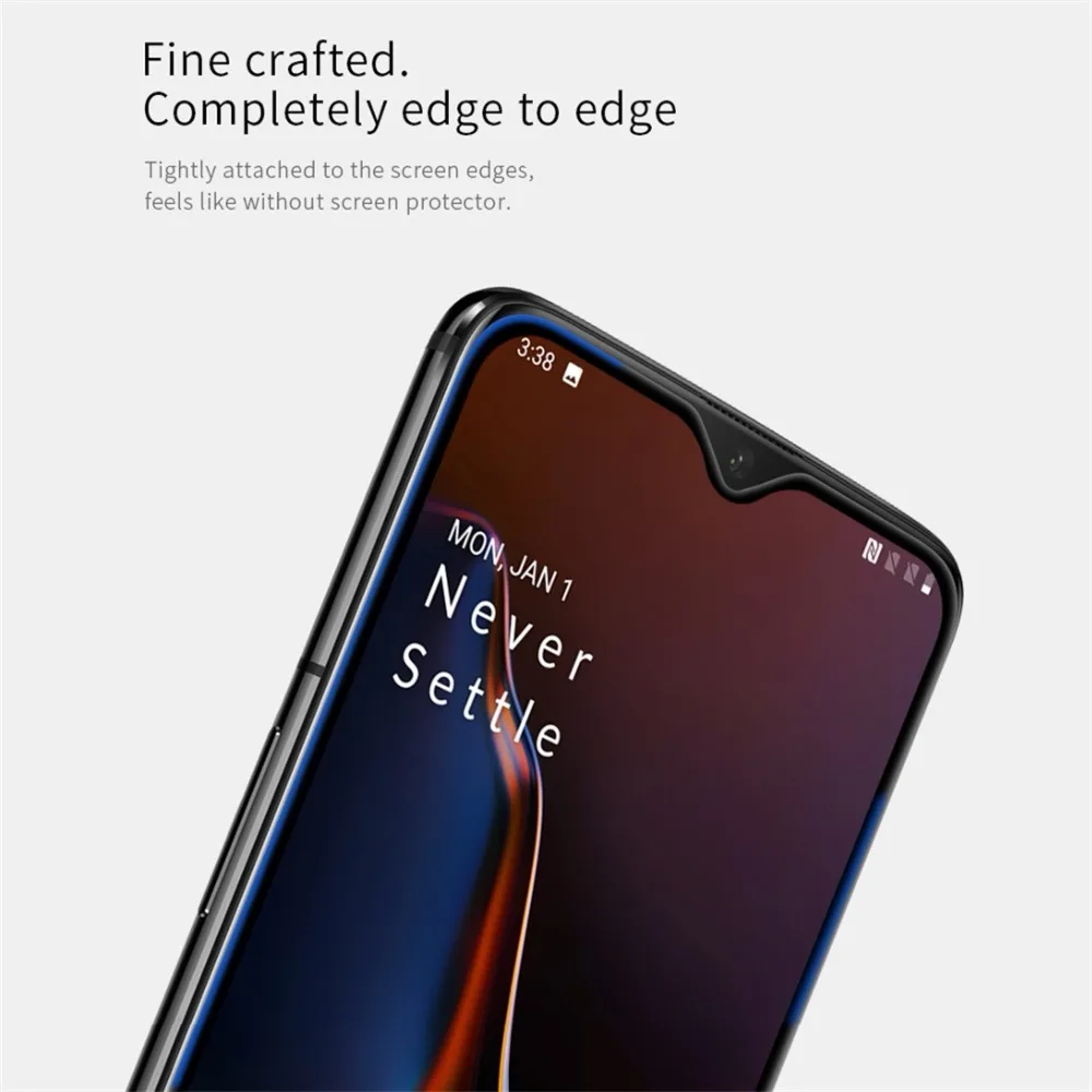 Для OnePlus 7 закаленное стекло OnePlus 6T стекло NILLKIN XD CP+ MAX стекло полное покрытие защитные стекла для экрана телефона для OnePlus7 стеклянная пленка