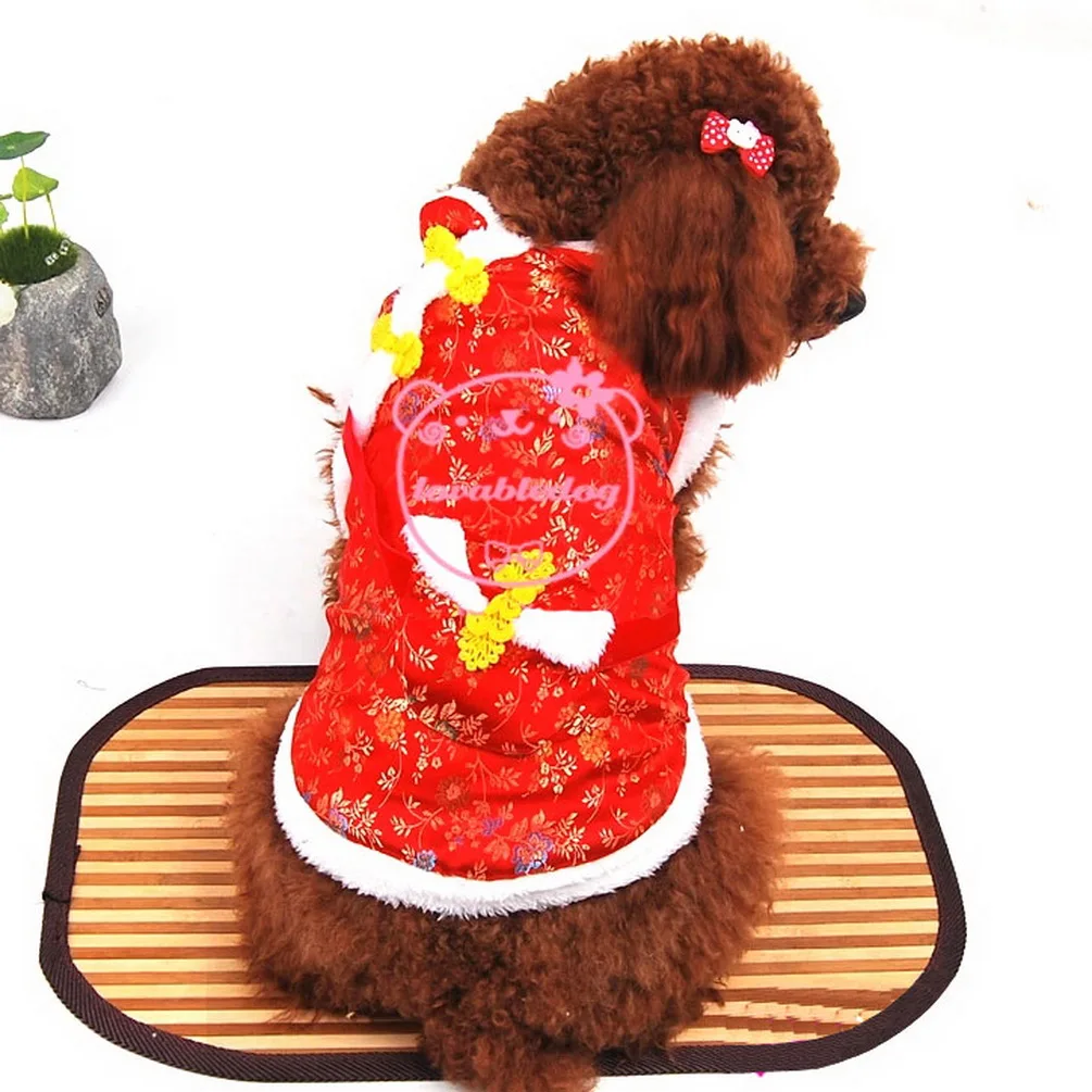 2017 маленький щенок/Одежда для домашних животных женщин и мужчин новогодний