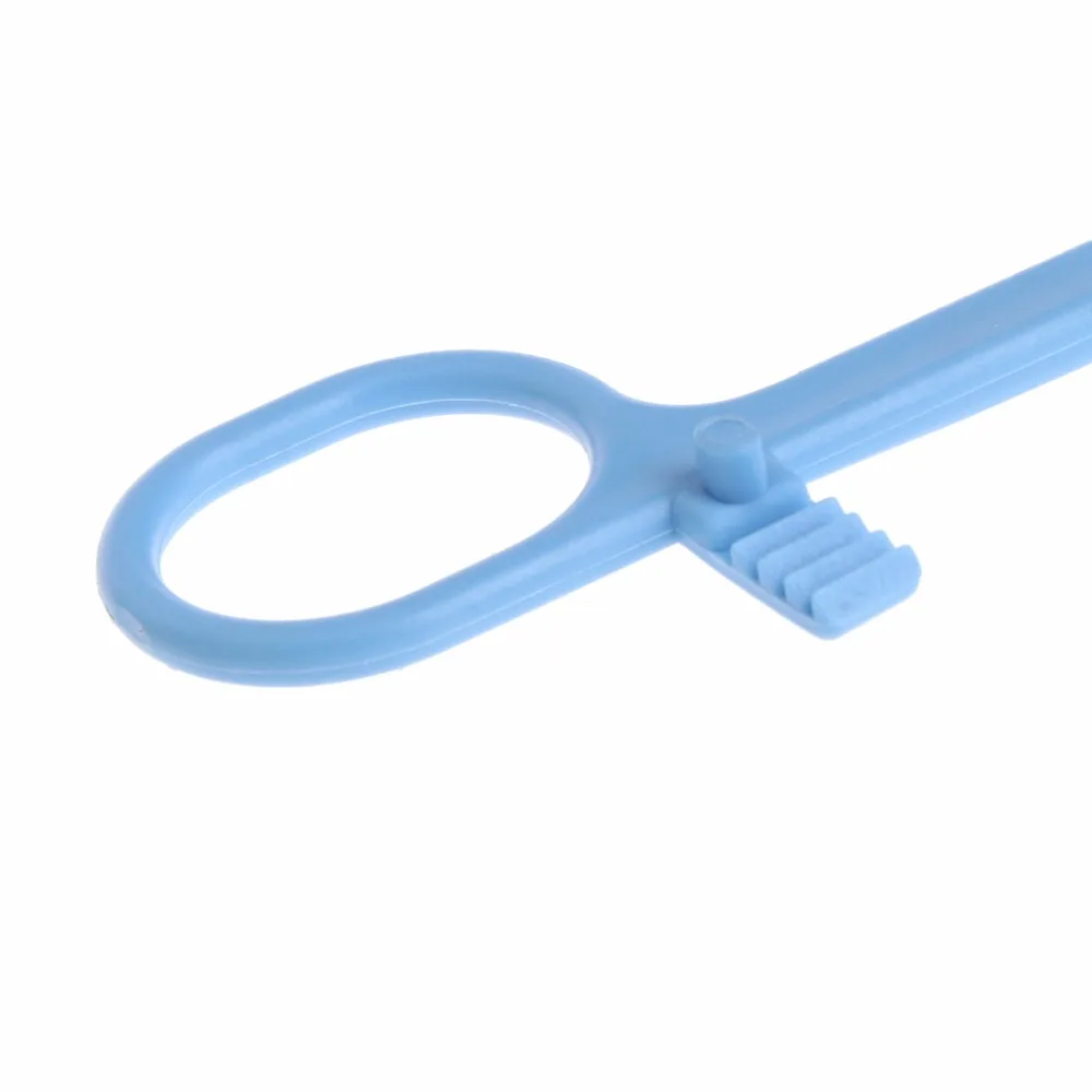 1 шт. синий рептилия змея Террариум ящерицы Пластик Щипцы Пинцет любимчика