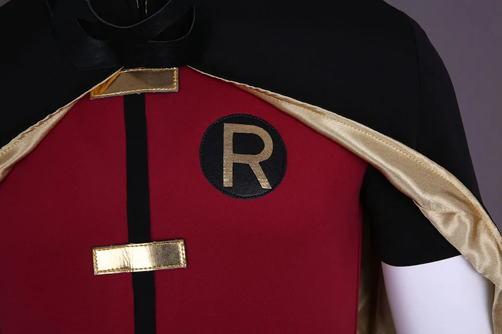 Teen titans junior justice league robin костюм в стиле косплей мужской комбинезон