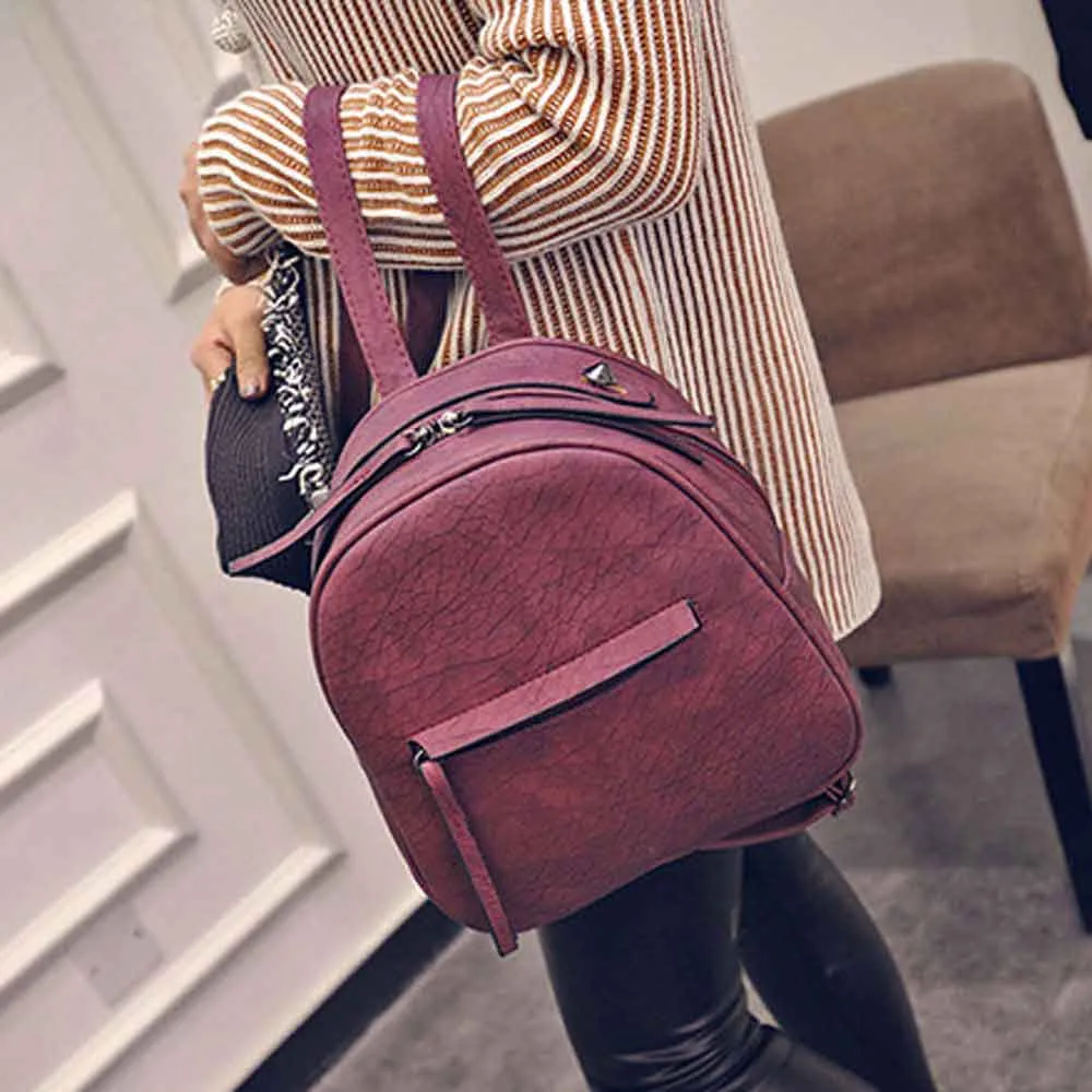 Для женщин кожа Рюкзаки ранцы дорожная сумка|women leather backpack|leather backpackbackpack schoolbag |