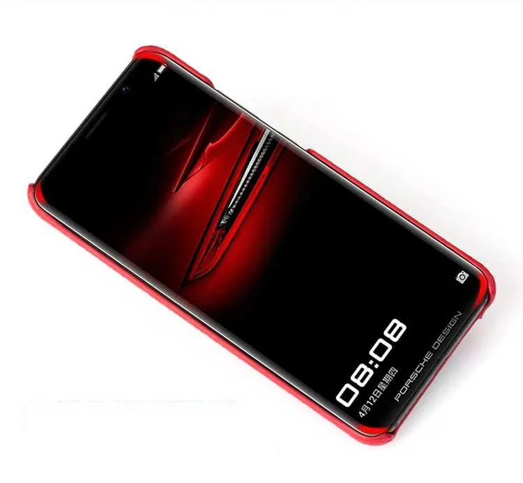 Чехол из натуральной кожи для Porsche дизайн huawei mate RS Роскошный деловой чехол сумка для мотора гоночный жесткий чехол для huawei mate RS
