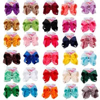 cn 8 jojo siwa jojo bows for girls grosgrain ribbon bow with clips for kids hairpins handmade bowknot children hair accessories