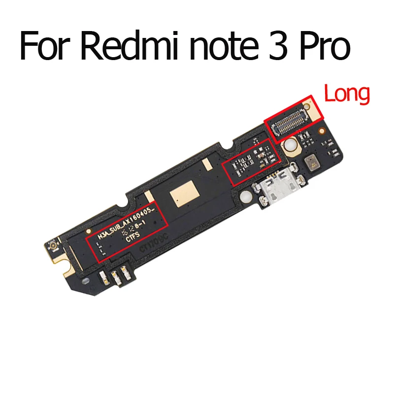 10 шт./лот новинка для Xiaomi Redmi Note 3/Redmi 3 Pro Prime модуль микрофона + плата USB зарядки