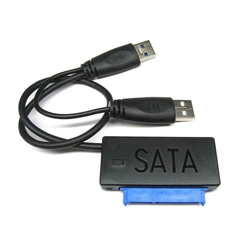 CHIPAL 5 Гбит/с USB 3 0 для 22Pin SATA кабель адаптер USB3.0 до 22 Pin конвертер с 2 Мощность