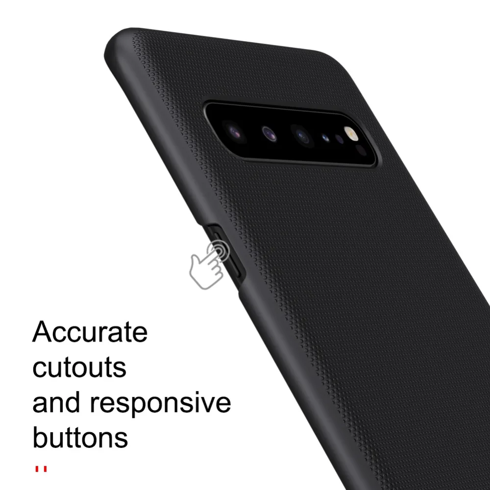 Для samsung Galaxy S10 5G версия чехол Nillkin Супер Матовый Щит Жесткий PC задняя крышка чехол для samsung S10 5G Nilkin чехол для телефона