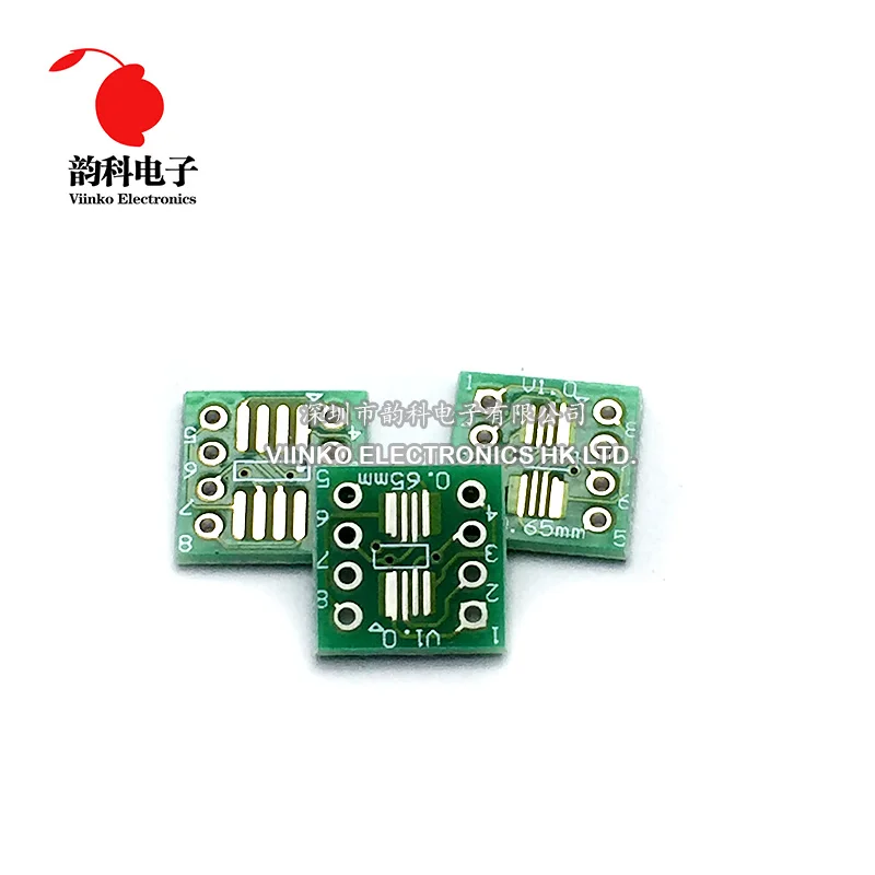 20 шт. переводная плата TSSOP8 SSOP8 SOP8 К DIP8|Односторонняя PCB| |