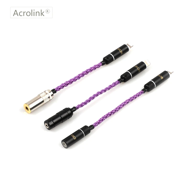 Acrolink 2 5 мм/3 мм/4 4 мм Женский аудиокабель с разъемом для телефона