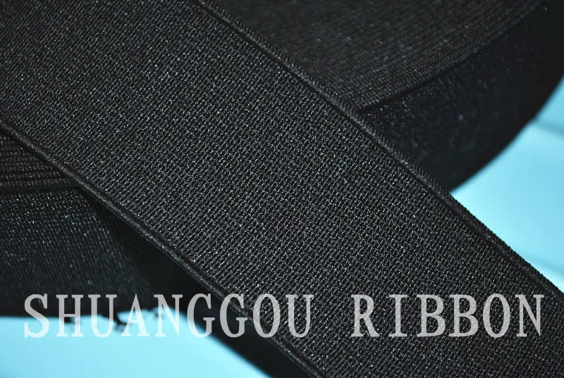 

Stretchrite 1.6'' (40mm) by 40meters Elastic Cord.black