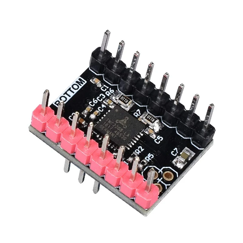 3D принтер Часть Stepstick Mute Tmc2208 V3.0 Драйвер шагового двигателя с радиатором для Skr V1.3
