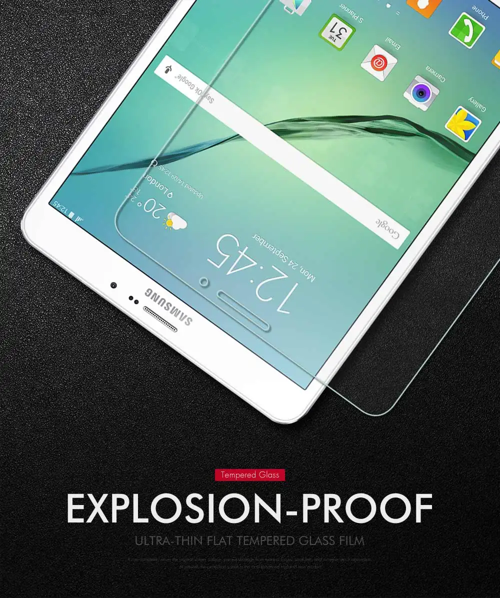 С уровнем твердости 9H закаленное Стекло для samsung Galaxy Tab S2 8,0 T710 T715 T719N 8,0 inch планшет Экран протектор Защитная пленка, стекло Защита