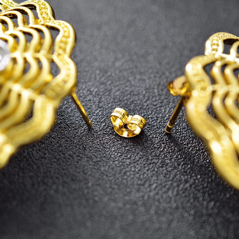 ZEADear ювелирные изделия цветок серьги подвеска ожерелье большие богемные