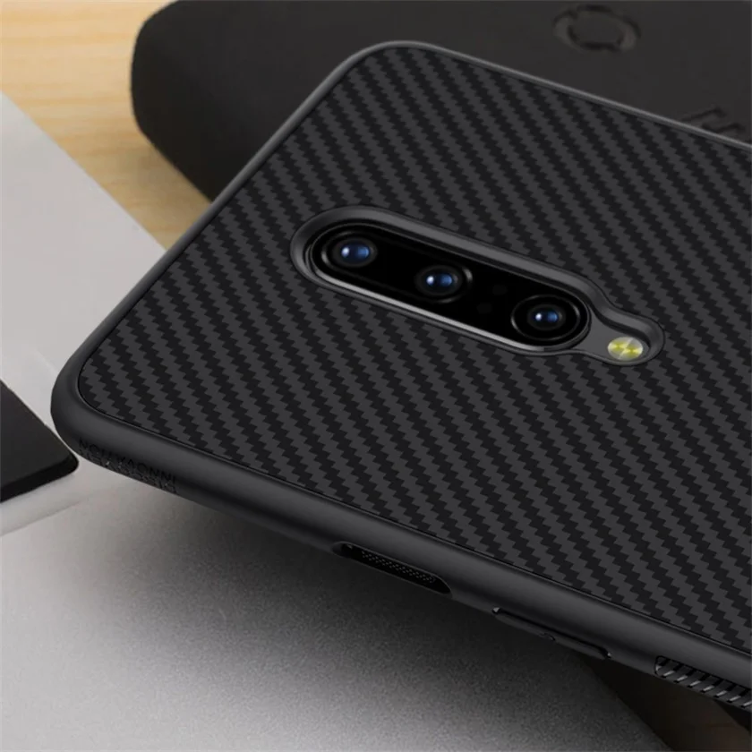 Для OnePlus 7 Pro Чехол OnePlus7 6T крышка NILLKIN задняя крышка из синтетического волокна бизнес телефон протектор чехол для OnePlus 7 Pro