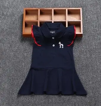 Hot Fashion baby girl summer dress new girls cotton shorts kids dresses for | Детская одежда и обувь