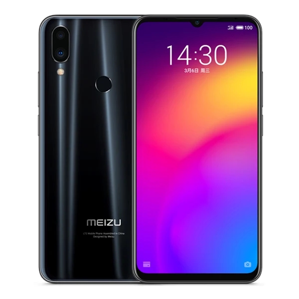 Black Глобальная версия Meizu Note 9, 4 Гб ОЗУ, 64 Гб ПЗУ, Смартфон Snapdragon 675, четыре ядра, 6,2 дюймов, камера 48 МП, 4000 мАч, Note9, мобильный телефон - Цвет: Black