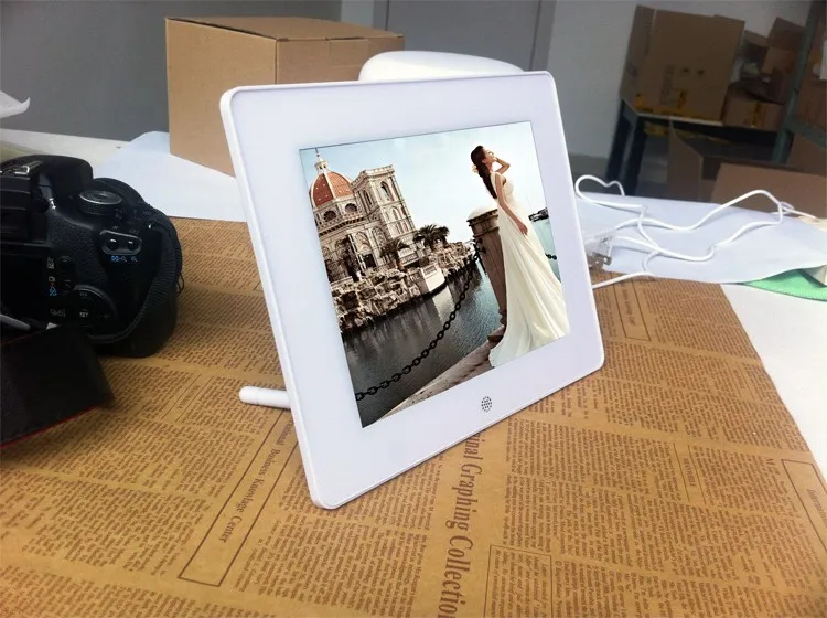 HD высокой Разрешение 8 дюймов цифровая фоторамка таймер электронная 100 ~ 240 В