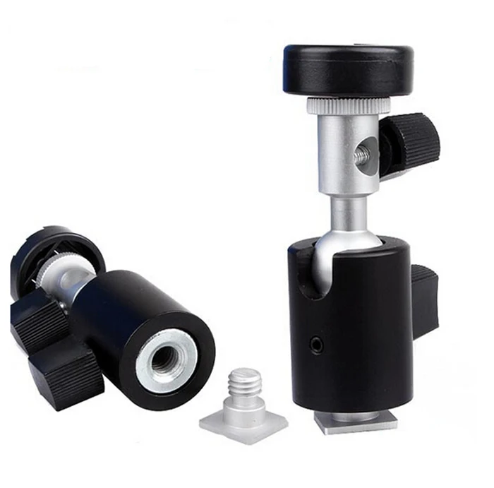 Металлическая шаровая Головка кронштейн для вспышки подставка горячего башмака