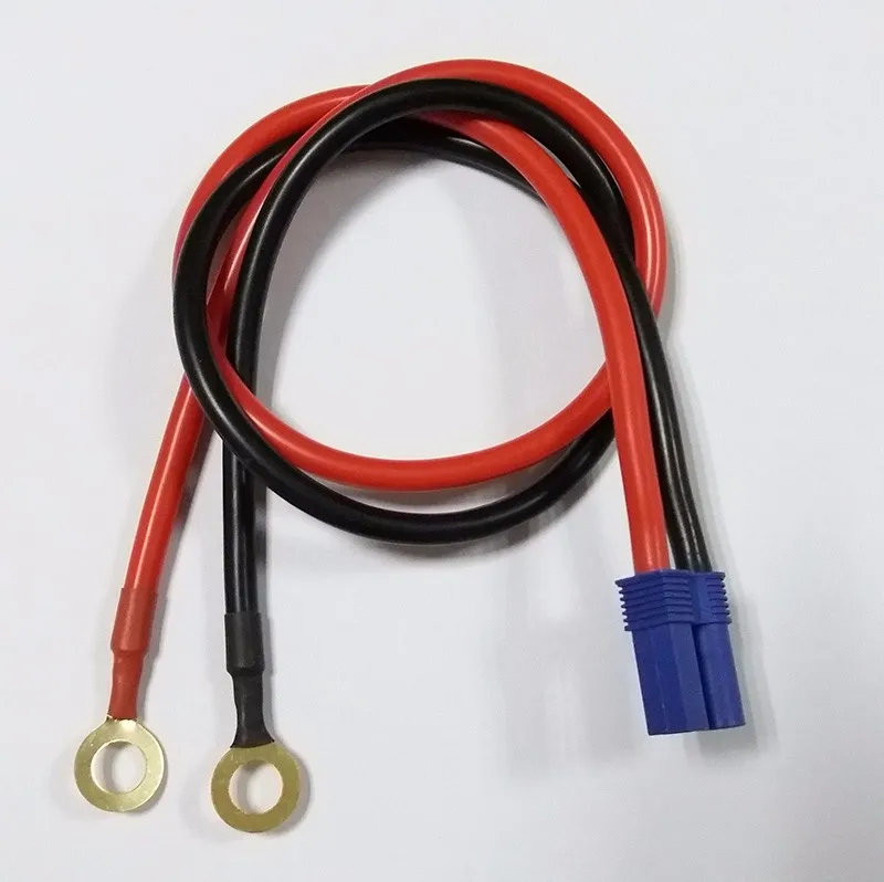 EC5 штекер для O типа терминала 50A/3239/10AWG медный шнур кабель для RC автомобиль вертолет мульти-вертолет бустер автомобильный аккумулятор стартер
