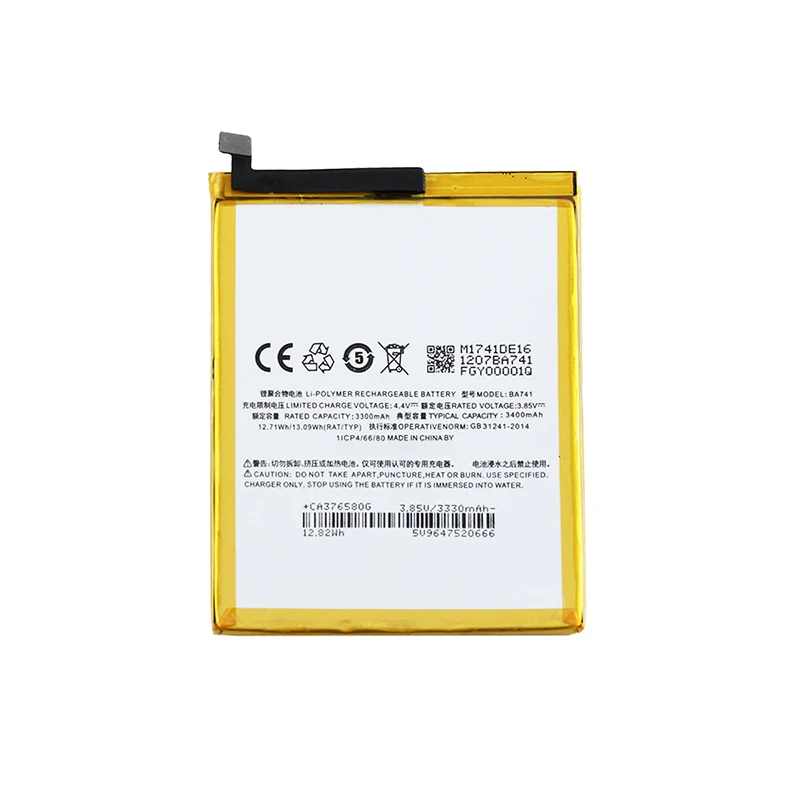 Alesser для Meizu e2 BA741 аккумулятор 3300 мАч 100% Новый Сменный аксессуар Аккумуляторы