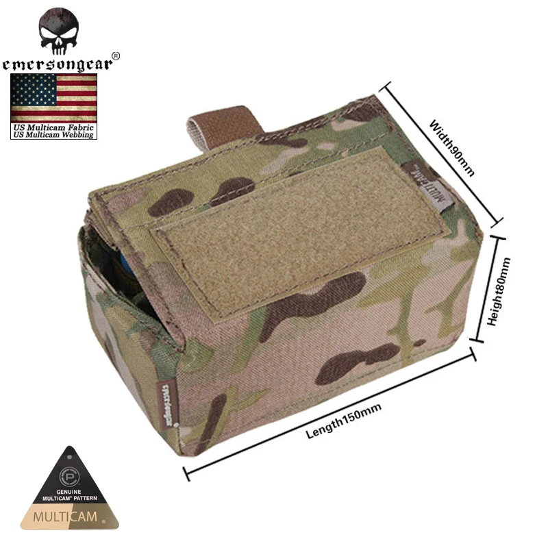 Разгрузка emersongear Пуля для дробовика портативная поясная сумка охотничья Военная Экипировка поясная сумка тактическая сумка EM9040 Мультикам, хаки черный