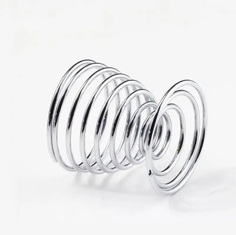 Günstig Metall Gekochte Eier Halter Edelstahl Eierkocher Draht Fach Ei Rack Tasse Küche Werkzeuge LX3111