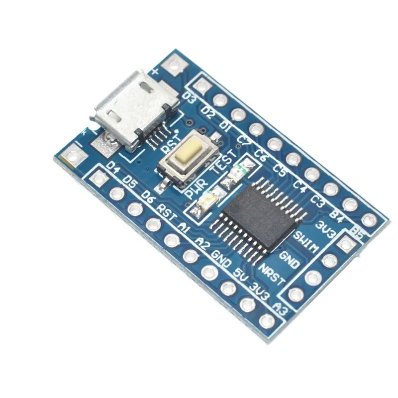 Макетная плата ARM STM8 минимальная системная STM8S103F3P6 модуль для Arduino|development board|arm
