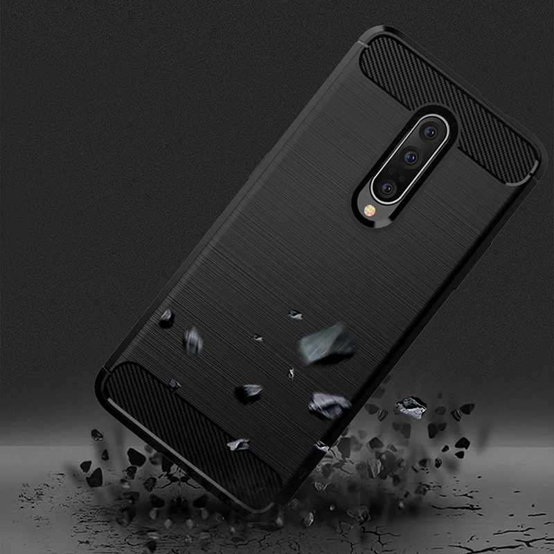 For Oneplus 7 Pro Case Silicone Rugged Armor Soft Cover One Plus Phone Cases Fundas Coque |