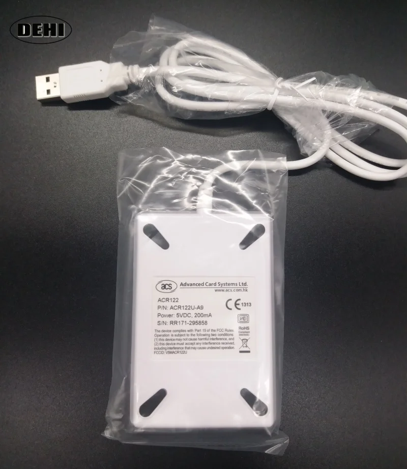 NFC считыватель USB ACR122U бесконтактный смарт карт Rfid копировальный аппарат