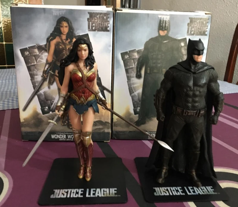 7 дюймов 18 см ARTFX статуя Лиги справедливости Аквамен киборг Супермен Бэтмен чудо