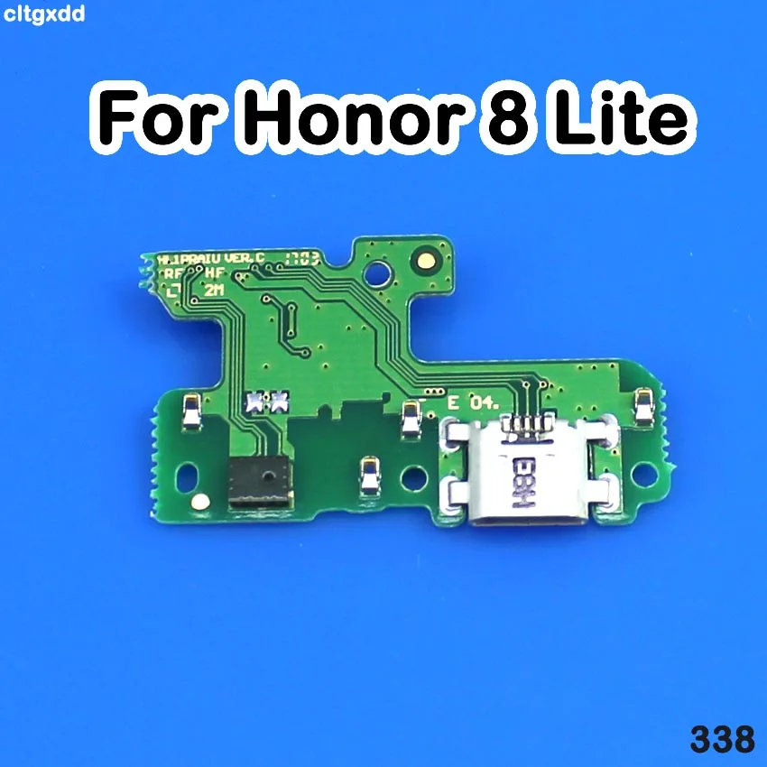 2 шт. для Huawei Honor 8 Lite/P8 Lite 2017 USB плата зарядки док станция порт Разъем кабель с