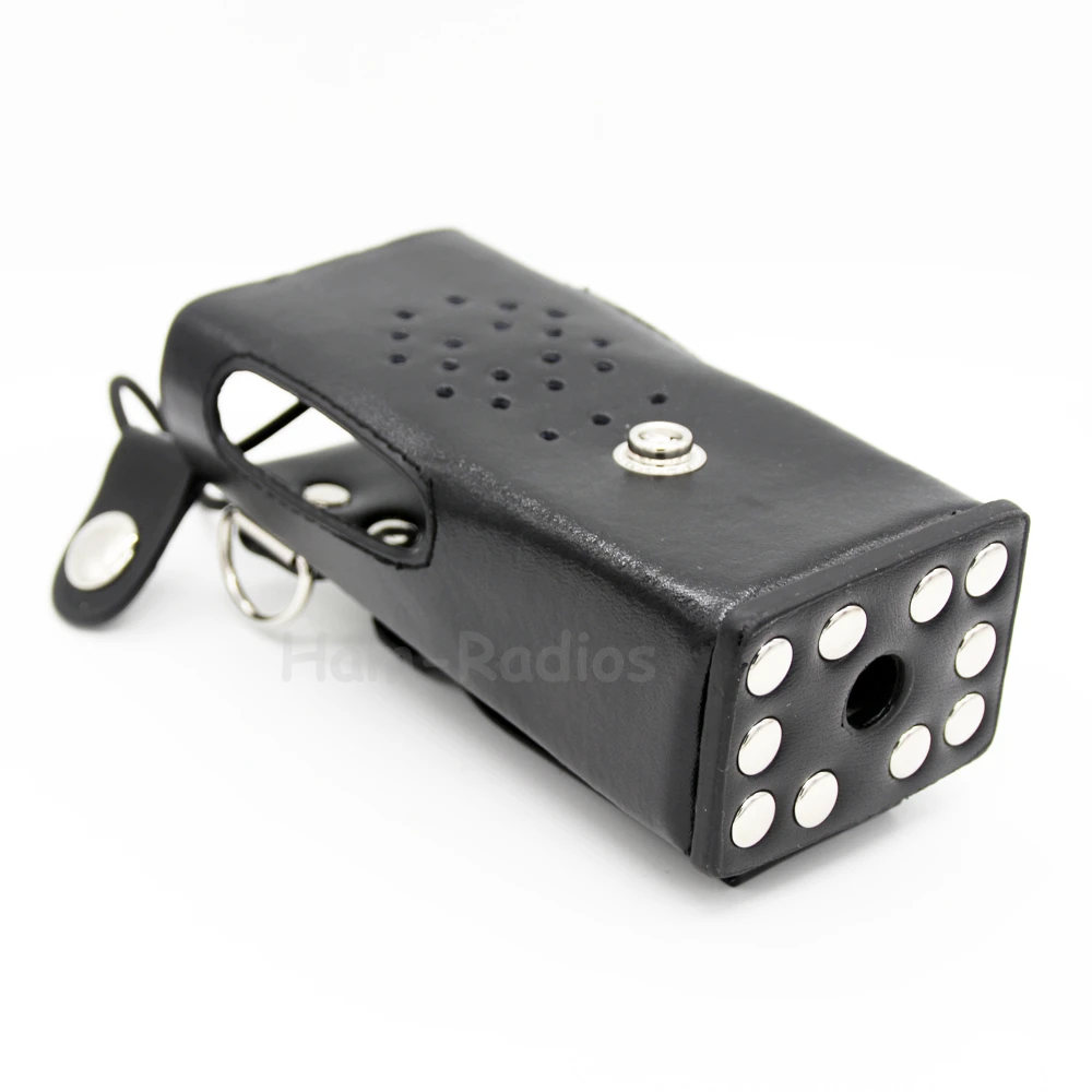 

walkie talkie Hard Leather Carrying Case For Kenwood two Way Radio TK-3200 TK3207 TK-2200 TK2207 TK-3307