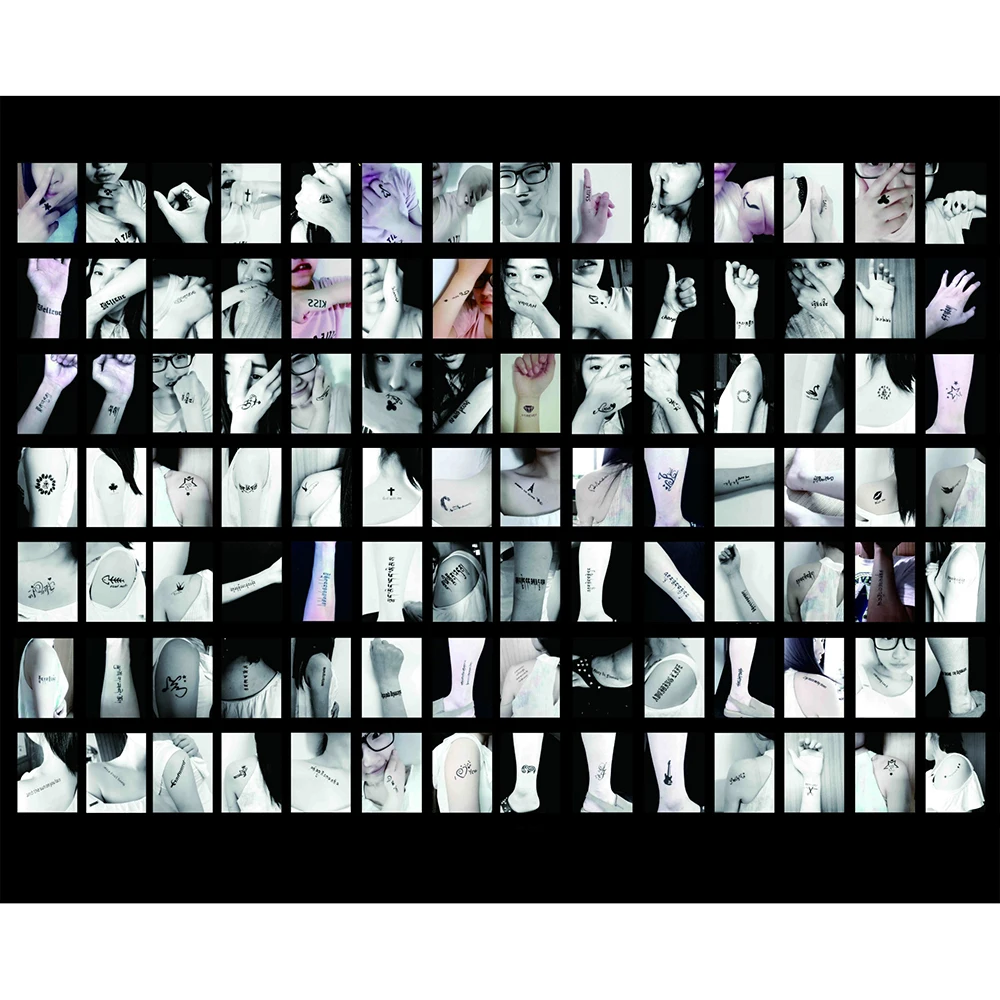 10 шт. трафареты аэрографа для краски тела Аэрограф Косметика временные шаблоны