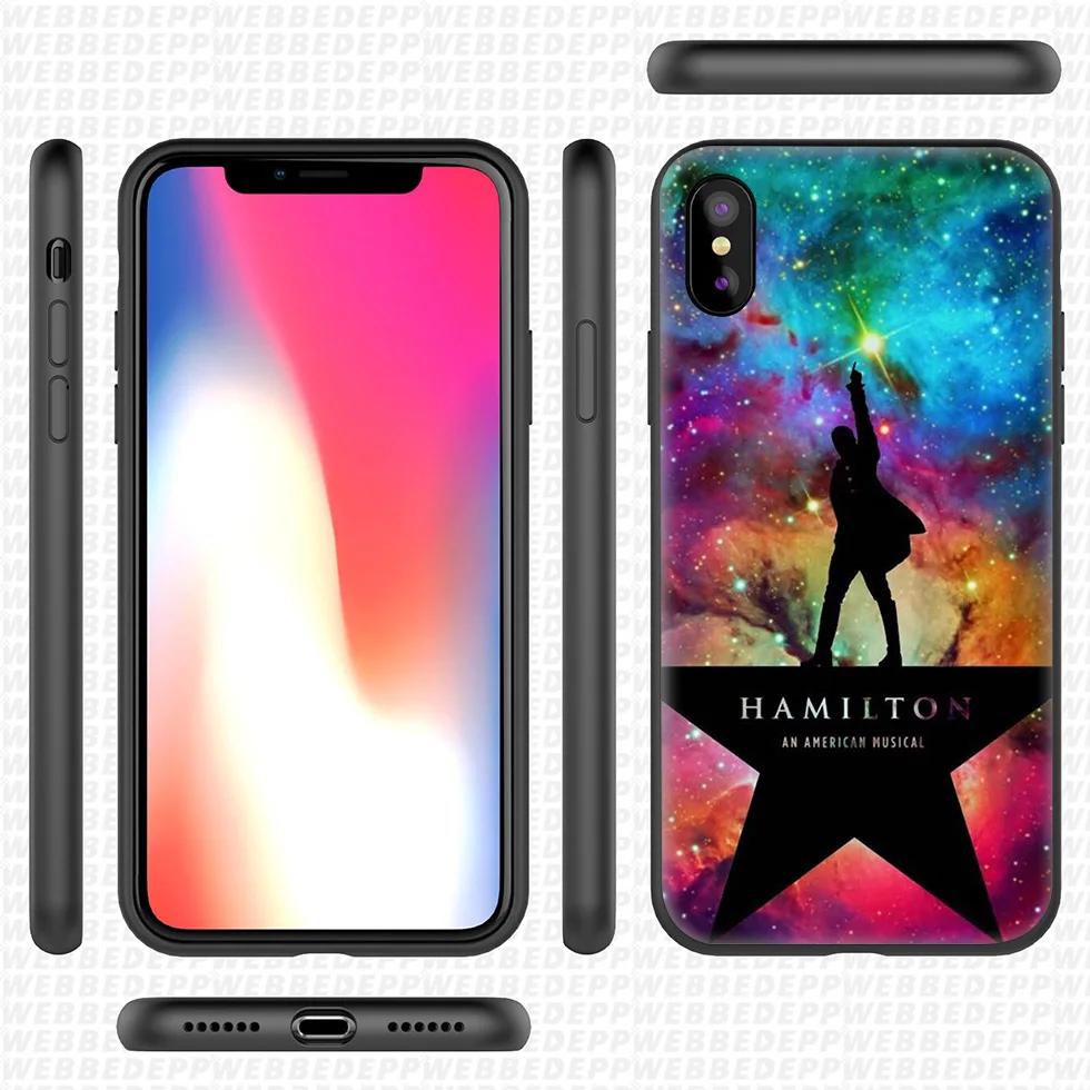 Мягкий силиконовый чехол WEBBEDEPP Hamilton для iPhone 11 Pro Xr Xs Max X или 10 8 7 6 6S Plus 5 5S SE Case |