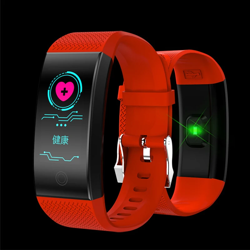 Спортивные цифровые женские часы силиконовые наручные фитнес-трекер Bluetooth relogio