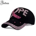 YARBUU новая модная Высококачественная бейсбольная кепка для женщин, хлопок, стразы, Кепка с надписью HOPE, оптовая продажа