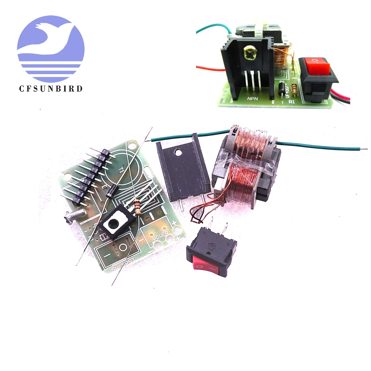 15кВ высокочастотный DC высоковольтный дуговой генератор зажигания инвертор