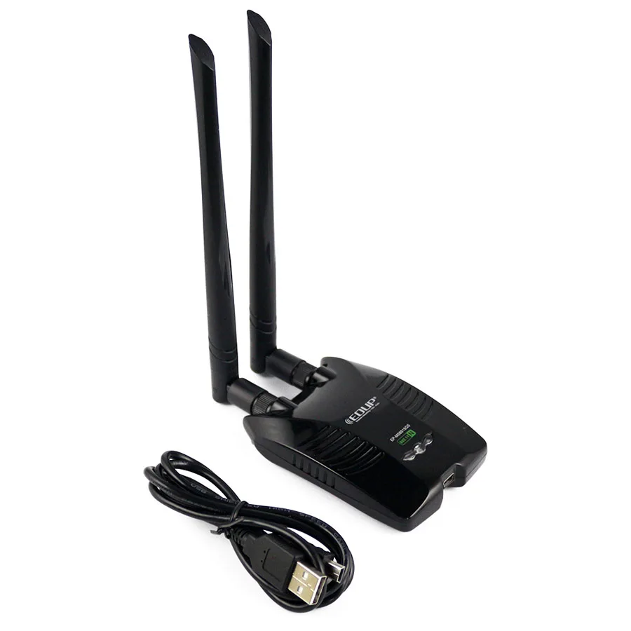 EDUP EP MS8515GS 150 Мбит/с 2 4 ГГц длинный адаптер Diatance Wifi с двойным усилением Hign 6dBi антенны