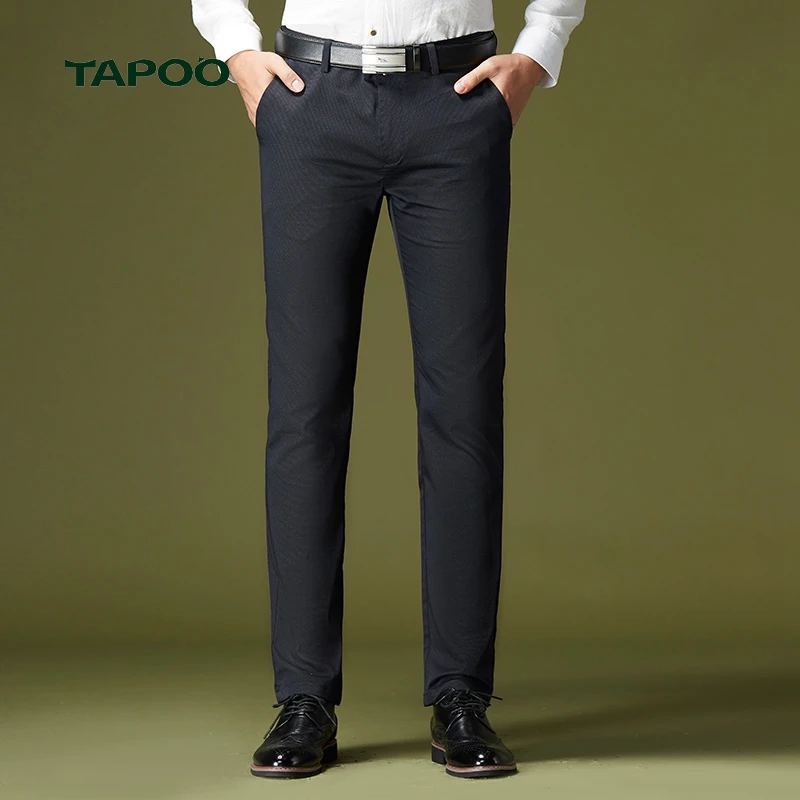 Tapoo 4 вида цветов Бизнес Повседневный стиль брюки Весна-осень Fashion хлопок Тонкий