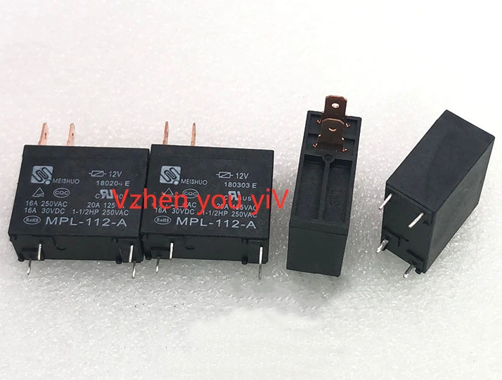 50 шт. реле мощности для MEISHUO MPL 112 A 12VDC 4 Foot 16A/20A 302WP OMIF|Реле| |