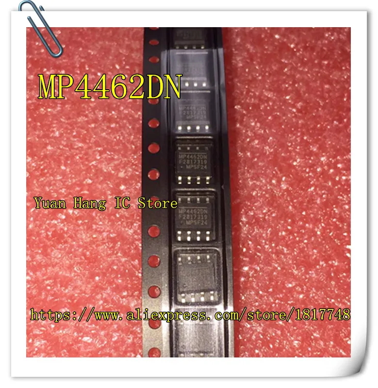 

10PCS/LOT MP4462DN MP4462 MP4462DN-LF-Z SOP-8 3.5A 4MHz 36V Step-Down Converter