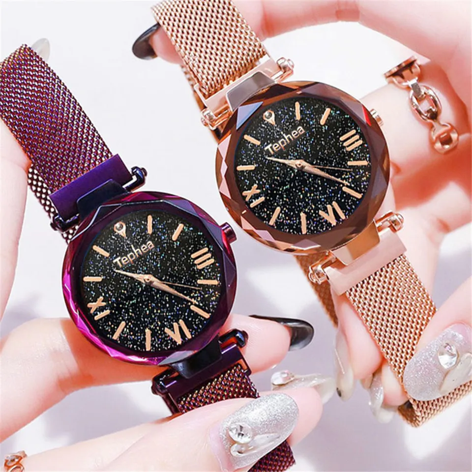 Звездное небо женские часы-браслет для женщин montre femme Женские кварцевые наручные часы zegarek damski relogio feminino reloj mujer