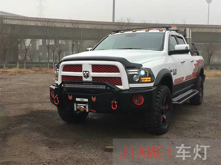 Автомобильный стайлинг фары для Dodge Ram 1500 2009-2012 светодиодный головной фонарь светодиодный дневной ходовой свет светодиодный DRL биксеноновый HID