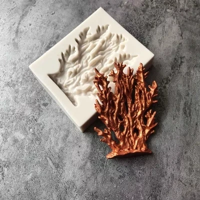 PRZY Seaweed силиконовая форма для выпечки ветка дерева морской Коралл для украшения торта инструменты формы для шоколада