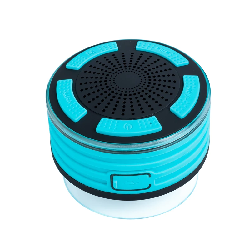 TOPROAD Водонепроницаемый IPX67 на открытом воздухе Bluetooth Динамик Портативный Беспроводной сабвуфер громкий Динамик душ Динамик s с светодиодный на присоске