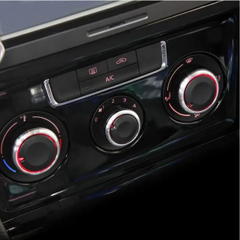For Seat Ibiza 6J 2014 VW Polo 2015 2016 Vento Aluminum Alloy Air Conditioning Knob AC Heat Control Switch Button | Автомобили и