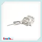 Beadsnice модная подвеска из чистого серебра 925 пробы, подвеска с застежкой, соединитель для женщин, ювелирные изделия сделай сам