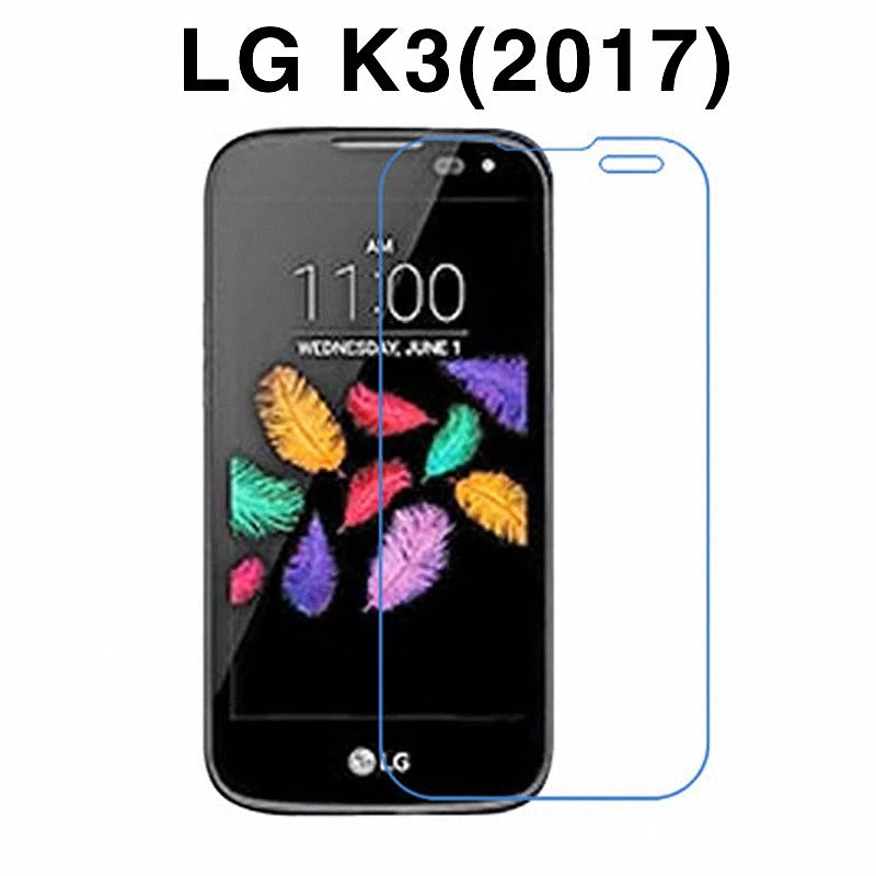 For LG K3 2017 Tempered Glass Screen Protector Film 4.5&quot glass Protective | Мобильные телефоны и аксессуары