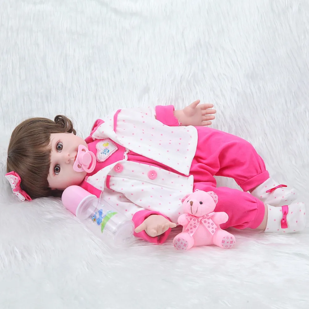 Forrsdor 50cmCustomized красивая спортивная одежда Реалистичная мягкая силиконовая кукла